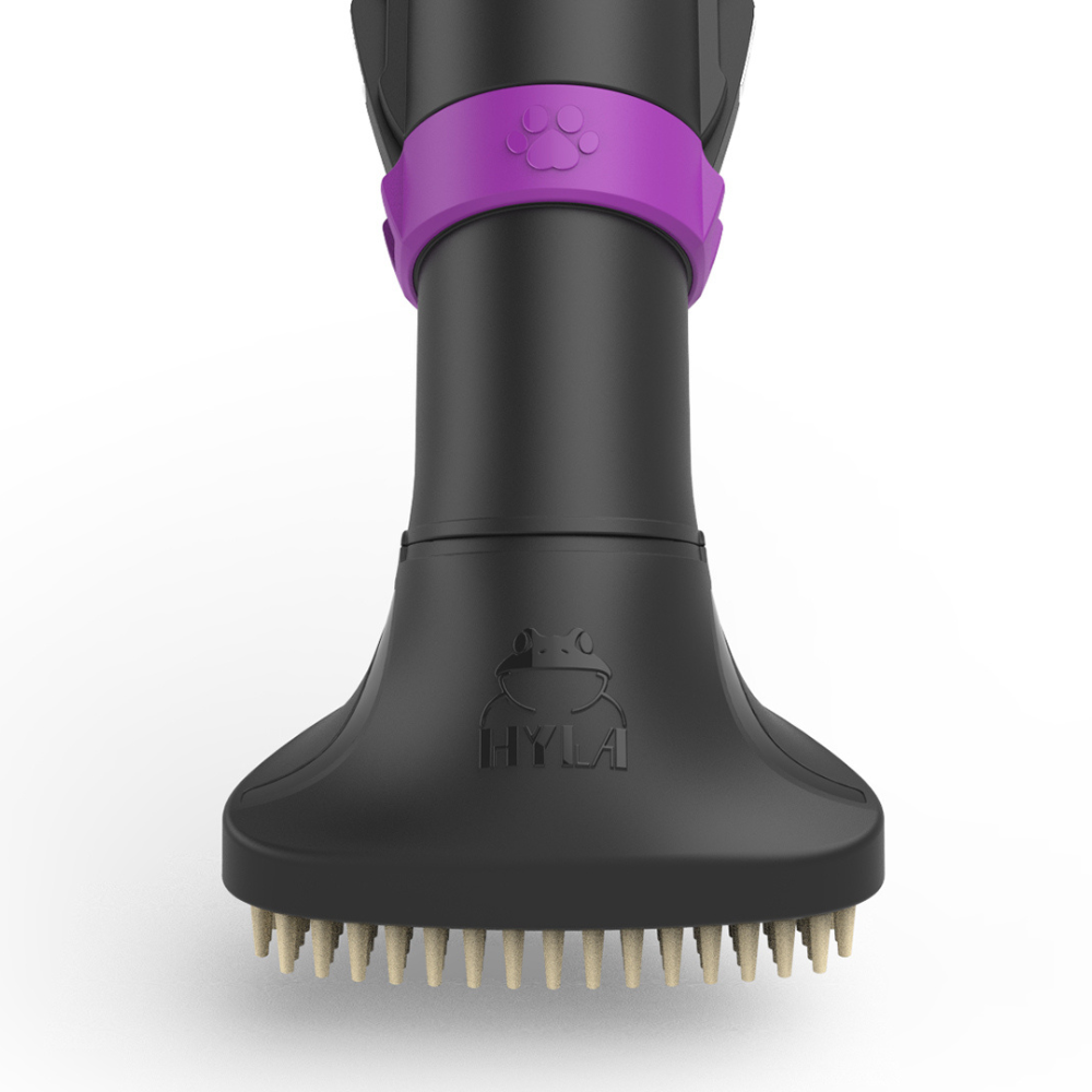 72 Escova Roxa: Furry Soft Brush